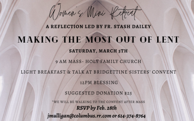 March 5th Women’s Mini Retreat