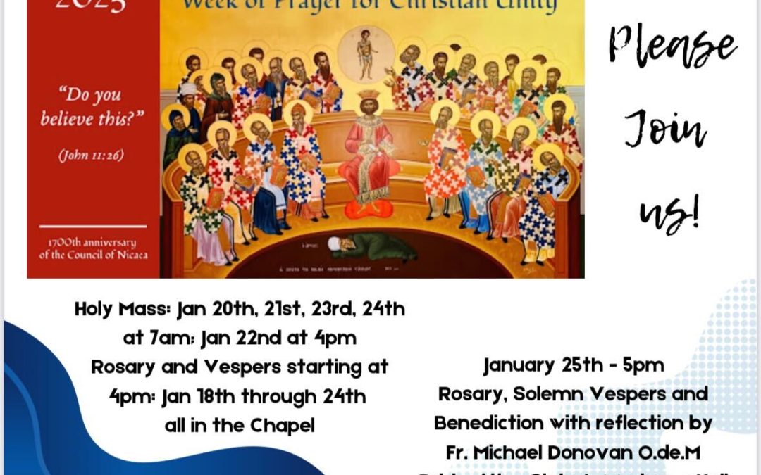 Join Us: Week of Prayer for Christian Unity