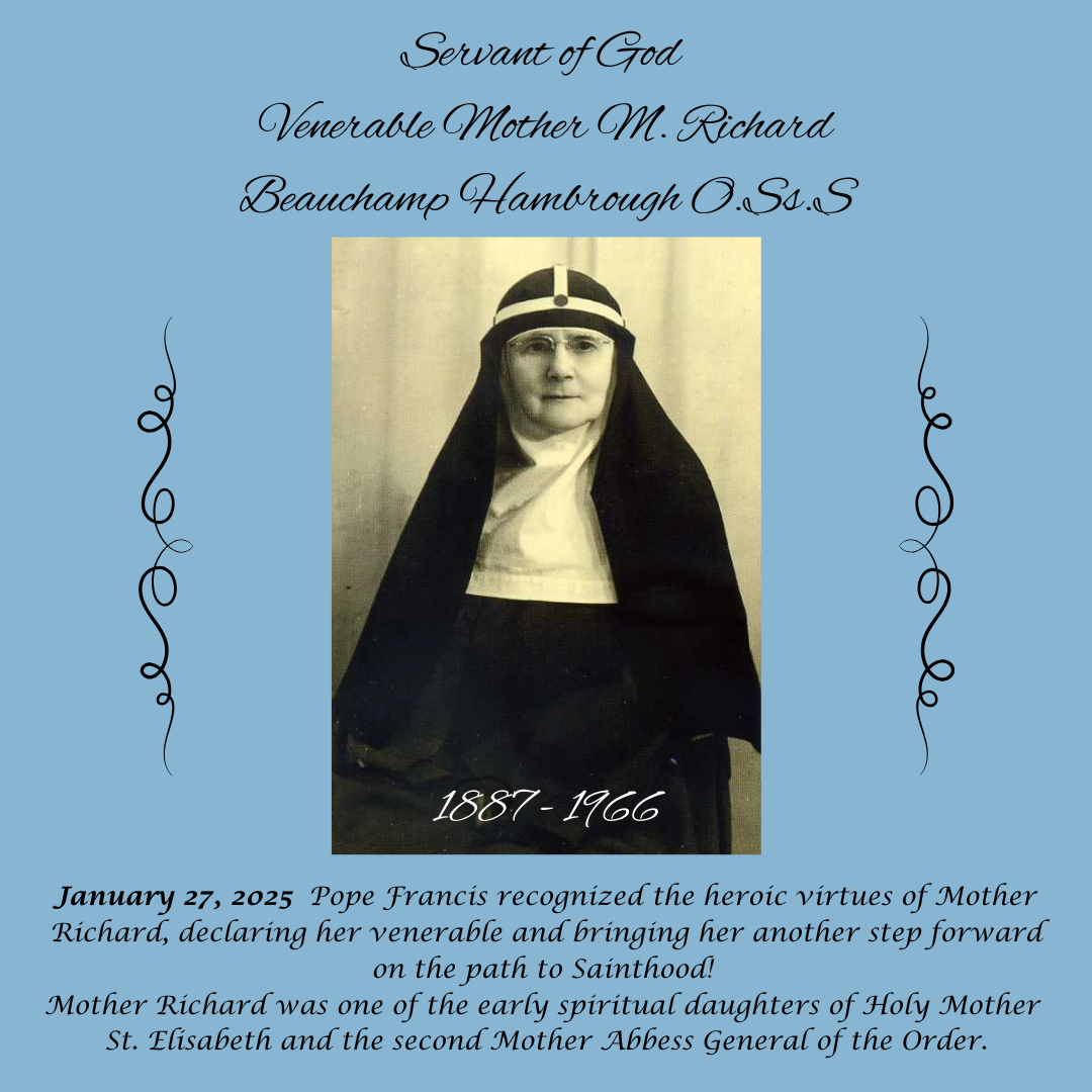 Venerable Mother M. Richard
