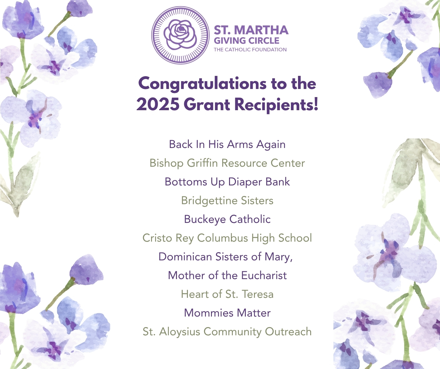 Martha's Giving Circle