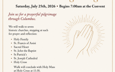 Join us for the 2nd Annual St. Bridget’s 7 Church Pilgrimage!