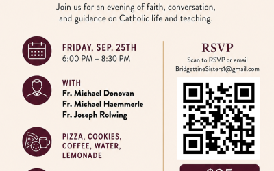 Ask a Priest Event at the Convent!